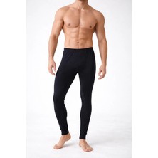 Vienetta Erkek Siyah Termal Tek Alt- Isı Yalıtımlı Esnek Kumaş