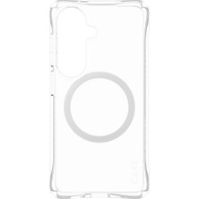 Care By Panzerglass Samba Qi Samsung Galaxy S26 Şeffaf-Beyaz Kılıf