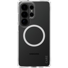 Care By Panzerglass Samba Qi Samsung Galaxy S26 Ultra Şeffaf-Beyaz Kılıf
