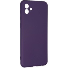  Samsung Galaxy A04 Kılıf First Silikon - Mor