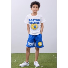 Perendi Erkek Çocuk Basketbol Baskılı Şortlu Takım