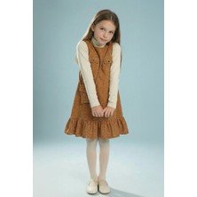 Perendi Kız Çocuk Çantalı Jile Elbise ve Badi