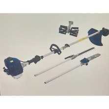 Factor FC5204N1 Çok Fonsiyonlu Benzinli Tırpan, Çapa, Çit Kesme, Dal Budama Makinesi