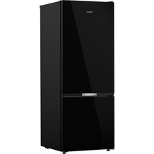 Arçelik 270475 Iesc Aı Siyah Cam Yapay Zeka Teknolojili Alttan Donduruculu Buzdolabı