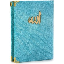 MiraLive Kadife Yasin Çanta Boy Mavi