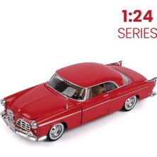 Rozitoys 1:24 1955 Chrysler C300 Araba Kırmızı MM-73302