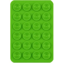 Zore Kare Öpücüklü 03 Çift Taraflı Silikon Tutucu 5,50CM x 8cm - Yeşil