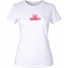 Trender 26YL71595004  Kadın T-Shirt Ayıcık Baskı