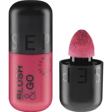 Sephora Collectıon Blush & Go - Mat Bitişli Likit Allık 06 On Fire (7 Ml)