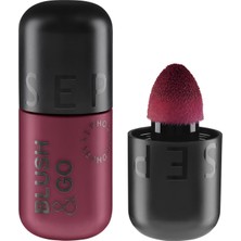 Sephora Collectıon Blush & Go - Mat Bitişli Likit Allık 05 On The Run (7 Ml)