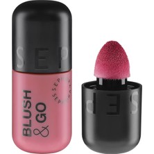 Sephora Collectıon Blush & Go - Mat Bitişli Likit Allık 01 On Point (7 Ml)