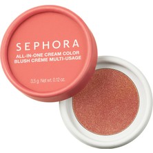 Sephora Collectıon All-In-One Cream Color - Krem Allık 02 Tangy Grapefruit (3,50 G)