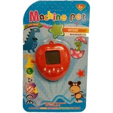 abnturk Nostaljik Kırmızı Renk Sanal Bebek Kalp Şeklinde Sevimli Sanal Bebek