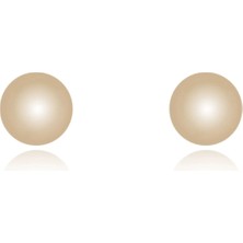 Berk Mücevherat 14 Ayar Altın Top Model Çocuk Küpesi