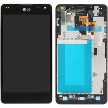 Lg Optimus G E975 LCD Ekran Çıtalı Siyah