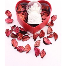 MiraLive Mini Boy Kalpli Kutuda Sevgiliye Melek Hediye Seti No1