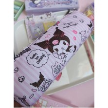 Lilaryum Sanrio Kuromili Fermuarlı Tek Gözlü Kalemlik