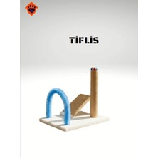 Catmozz Tiflis Kedi Tırmalama Oyuncağı ve Evi