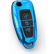 Ford C-Max Aksesuar Anahtar Kılıfı Mavi