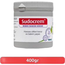 Sudocrem Şeffaf Bebek Bakım Kremi 400 gr Hassas Ciltler İçin Koruma Sağlar