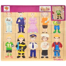 Eichhorn Ahşap Yapboz Meslekler 30 Parça