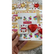 BuSeCe Kartlı Iyi Bayramlar Çikolatası 20 Adet