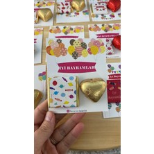 BuSeCe Kartlı Iyi Bayramlar Çikolatası 20 Adet