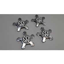 Fabrikasyon Volkswagen New Beetle Ahtapot Çelik Jant Göbek Seti Siyah 5X112