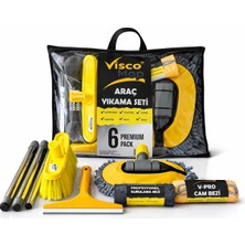 Viscomop Araç Yıkama Seti 6'lı Premium Set