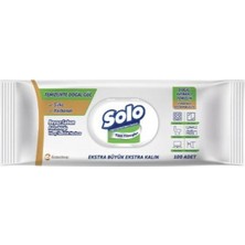 Solo Beyaz Sabun Yüzey Temizlik Havlusu 100'LÜ