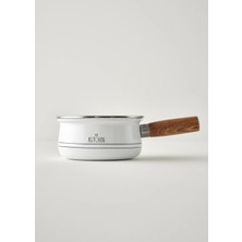 Bella Maison My Kitchen Emaye Sos Tenceresi Beyaz (1,6 Lt)