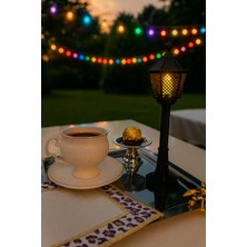 Mus3D ✨dekoratif Minicik Sokak Lambası – 17 cm | 3D Baskı Tasarım, Pilli LED Işıklı