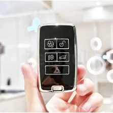 Land Rover Defender 90'1 Anahtar Kılıfı Siyah-Gümüş 2020-2025