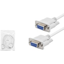Hadron Hdx7800 1.5M  Rs232 Seri Port F Kablo  Beyaz