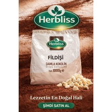 Herbliss Fildişi Beyaz Damla Kokolin Çikolata 1 kg Drops Compound