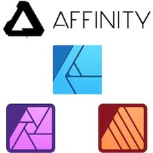 Affinity Software 1.10 Publisher+Designer+Photo (Windows/mac) - 1 Cihaz Lifetime/ömür Boyu Abonelik Kodu
