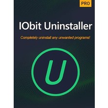 Iobit Uninstaller 15 Pro 1 Pc 1 Yıl