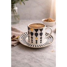 Ayzem Damla New Bone 2 Kişilik Kahve Fincan Takımı 90ML