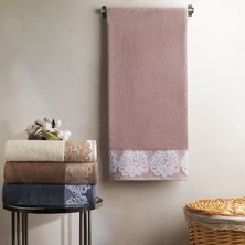 Schafer Home Lace Havlu 70X140 cm 1 Parça-Mürdüm