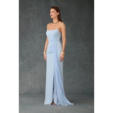 Carmen  Elbıse Uzun Straplez