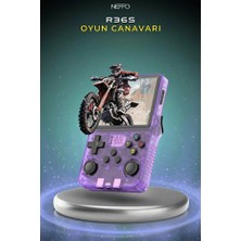 Neffo R36S Retro Oyun Konsolu 15.000+ Konsol Oyunu Yeni Nesil El Atarisi 64 GB Hd Ekran