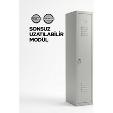 Eklenebilir Modüllü Soyunma Dolabı