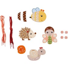 Eichhorn Ip Geçirme Oyunu 15 Parça