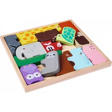 Eichhorn Ahşap Hayvan Şekilleri 15 Parça