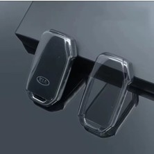 Kia Sportage Sorento Soul Ceed Xceed Smart Şeffaf-Füme Anahtar Kılıfı Aksesuar