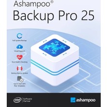 Ashampoo Backup Pro 25 - 1 Pc Ömür Boyu Dijital Kod