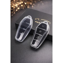 Byd Han Seal Atto 3 Seal U Dm-I Ev Tang Aksesuar Anahtar Kılıfı Şeffaf