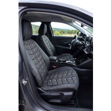 Panda Kılıf Panda Peugeot 208 2019 - 2026 Arası Uyumlu Araca Özel Keten Oto Koltuk Kılıfı