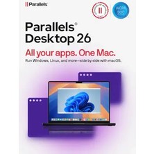 Parallels Desktop 26 Standard Edition - 1 Mac Cihaz 1 Yıl