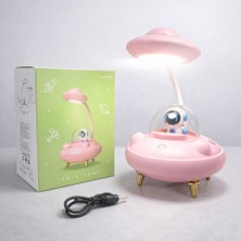 Toyska Astrolight Ufo Şarjlı Masa Lambası - Pembe